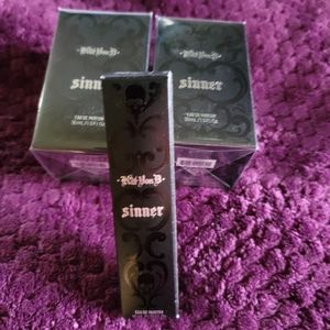 Kat Von D Sinner perfume lot 2 x 1 oz 1 .33 oz